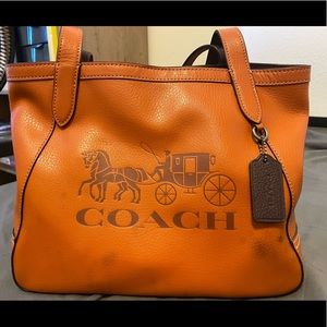 COACH Tote 27 With Horse And Carriage